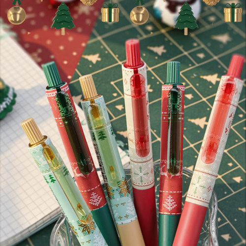 东米冬语圣诞限定中性笔