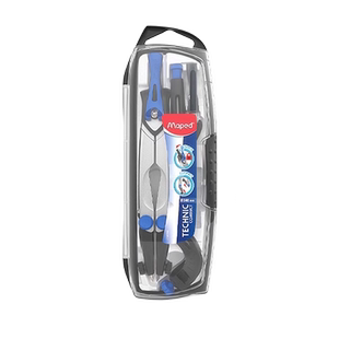 法国马培德圆规套装多功能圆规学生专用画图工具可夹笔铅芯款建筑美术设计专业绘图圆规初中高考用