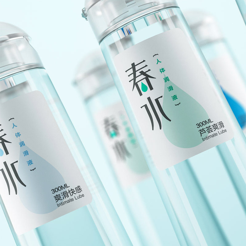 耐氏春水润滑液 300ml爽滑芦荟润滑油人体加倍润滑剂天猫正品