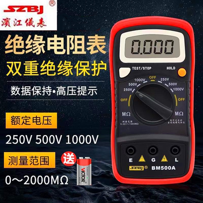 滨江BM3600绝缘电阻测试仪万用表
