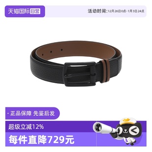 自营 LHBXA ZEGNA杰尼亚 可裁剪皮带腰带3.2cm B033XZ 男士