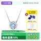 跳动 施华洛世奇经典 Swarovski 心锁骨链项链送女友礼物 自营