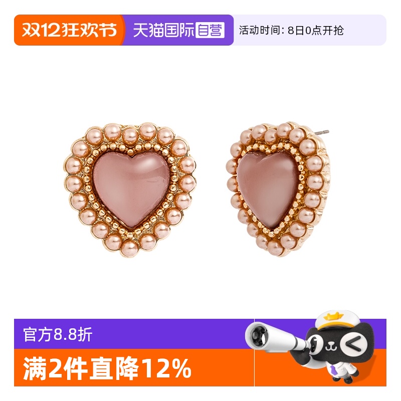 OSEWAYA日韩女复古爱心耳饰