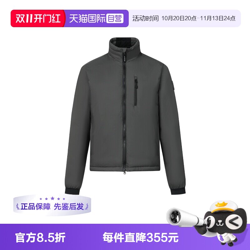 【自营】Canada Goose加拿大鹅男士黑标徽章立领羽绒服夹克5079MT