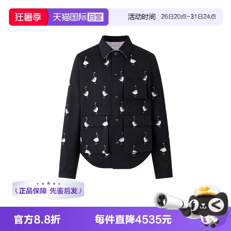 ThomBrowne宽松夹克外套