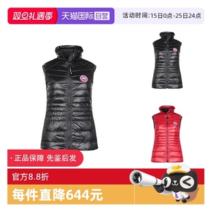 自营 鹅绒薄款 加拿大鹅 版 羽绒马甲2700L立领拉链 女士修身