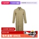 自营 BURBERRY 博柏利男士 SS26轻便棉质中长款 单排扣风衣外套