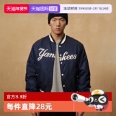 自营 New Era纽亦华秋季 MLB棒球服美式 夹克情侣保暖棉服外套潮