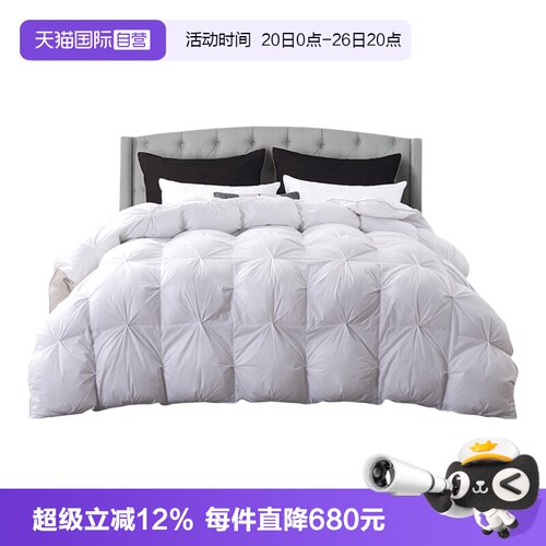 朵琳奈森95白鹅绒羽绒被芯冬被子