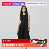 自营 商场同款 Marc Polo 宽松透气针织气质无袖 连衣裙