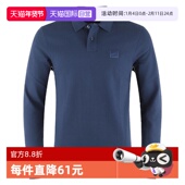 自营 休闲翻领长袖 Hugo Boss 雨果博斯男士 POLOT恤衫 50507704