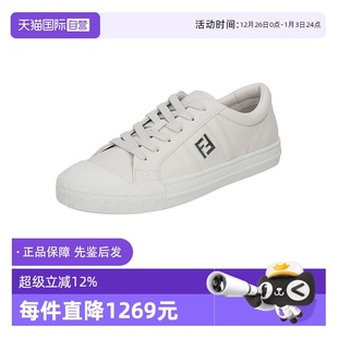 男士 系带休闲运动鞋 板鞋 7E1706 FENDI芬迪 小白鞋 NA7 自营