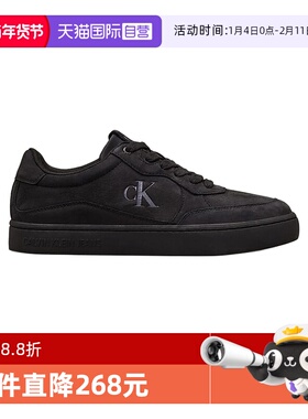 【自营】Calvin Klein/凯文克莱ck男士牛皮休闲运动鞋 YM0YM01256