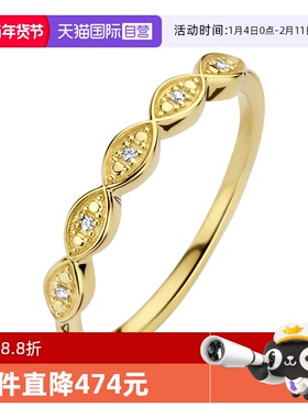 【直营】Diamanti Per Tutti DPT戒指小众钻石指环M1862纯银金色