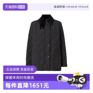 博柏利女士保暖外套棉服 BURBERRY 自营