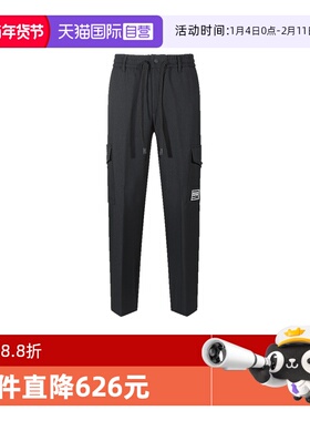 【自营】VJC范思哲 男士工装裤休闲运动裤长裤 75GAA102 N0136