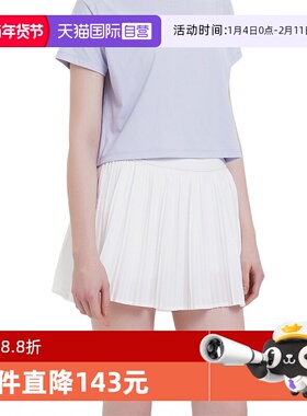 【自营】STIM 女士云感透气运动百褶短裙网球裙