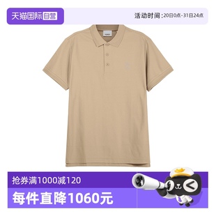 棉质短袖 BURBERRY 男款 字母 POLO衫 自营 中古全新未使用博柏利