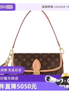 【自营】中古99新LV路易威登Diane老花手提斜挎单肩包大号法棍