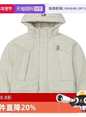 【自营】MLB羽绒服新款男女装休闲服保暖外套时尚运动服3ADJB2556