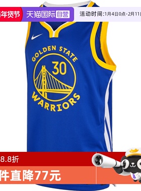 【自营】耐克男子GSW MNK DF SWGMN JSY ICN 22背心DN2005-401