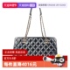 自营 中古9新香奈儿CC EYELETS SHOPPING TOTE漆皮小号单肩包