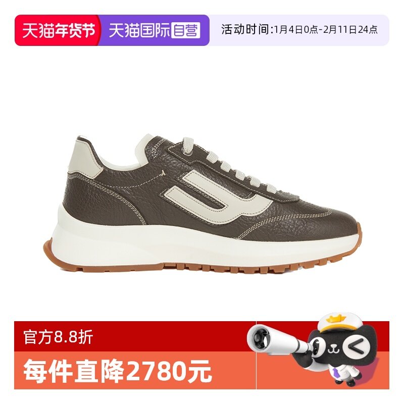 【自营】Bally/巴利男士牛皮系带低帮休闲运动鞋 6302112休闲鞋,流行男鞋,时尚休闲鞋,淘宝优惠券,粉丝福利购,淘宝优惠卷
