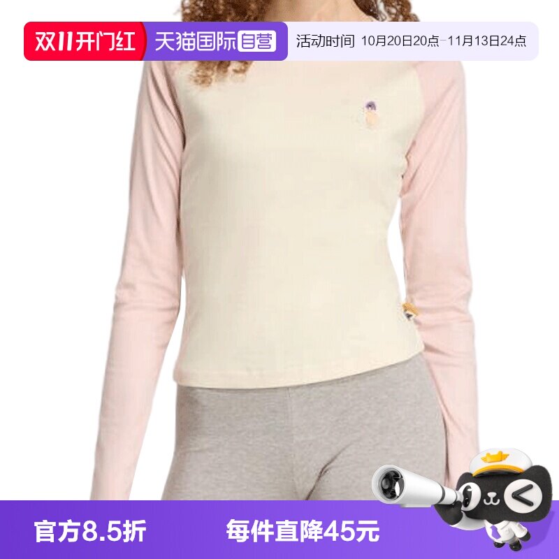 【自营】阿迪达斯女子W CAT LS T长袖运动长T恤针织衫JV6094