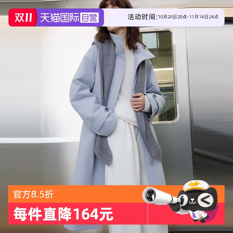 ELLE90白鸭绒羽绒服女