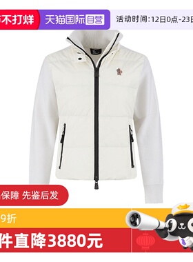 【自营】Moncler/盟可睐女士羊毛鹅绒拉链针织外套 9B00004 M1122
