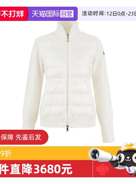 【自营】Moncler/盟可睐女士针织拼接开衫鹅绒外套9B00046 M1131