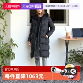 自营 Calvin Klein 凯文克莱女士黑色长款 棉服CWN04716