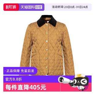 黄金甲棉服冬装 博柏利女款 BURBERRY 外套礼物送女友 自营