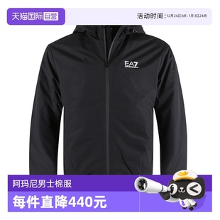 阿玛尼连帽拉链加绒棉服 ARMANI EMPORIO 建议拍小一码 自营
