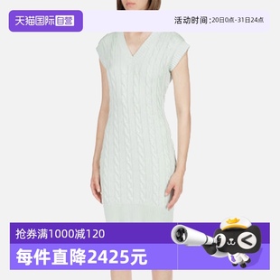 纯棉V领短袖 巴利 女士时尚 6303844短裙全棉 连衣裙 自营 BALLY