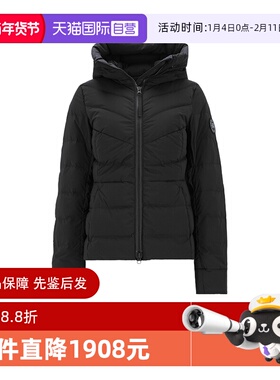 【自营】Canada Goose女士黑标薄款收腰羽绒服夹克上衣外套2332WB