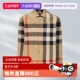 自营 开衫 BURBERRY 衬衫 格纹棉质翻领长袖 博柏利男款 经典 上衣