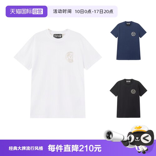 VJC范思哲圆领短袖T恤