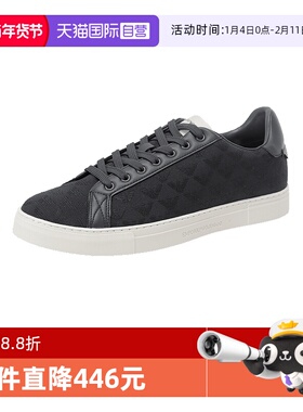 【自营】EA阿玛尼 男士低帮圆头平底板鞋休闲运动鞋 X4X316 XM741