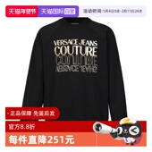 自营 Versace 范思哲男士 卫衣时尚 潮流印花纯棉圆领套头商场