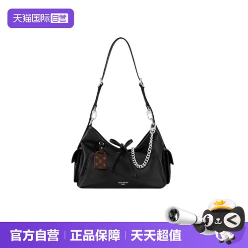 【自营】中古闲置未使用LV CarryAll Dark黑武士全皮慵懒托特小号