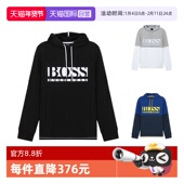 自营 棉 Hugo Boss雨果博斯 男士 聚酯连帽卫衣 50451159正品