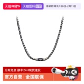 阿玛尼经典 自营 LOGO古巴项链男鹰牌潮嘻哈精致官方送男友礼物
