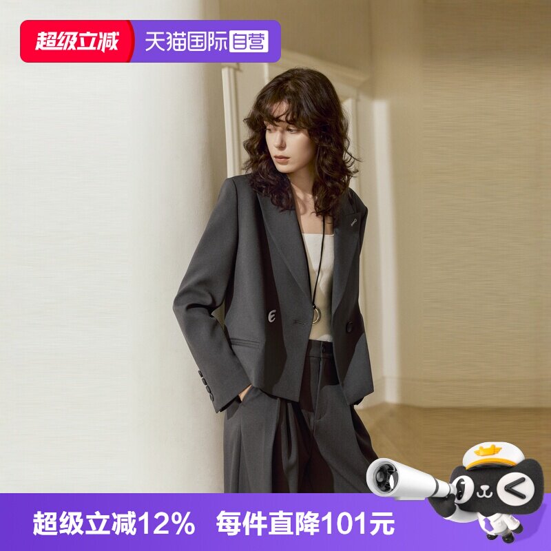 ELLE法式休闲西装外套图片