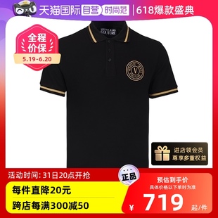 夏季 范思哲男士 Versace 翻领 自营 V系列休闲商务polo衫