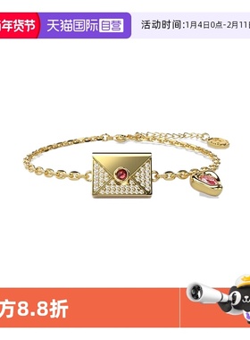 【自营】Swarovski/施华洛世奇Letra情书手链手镯情侣轻奢小众