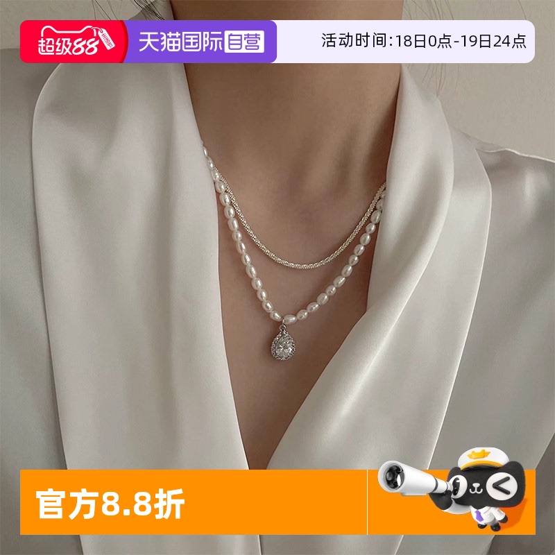 天然淡水珍珠项链Idokawa年轻款