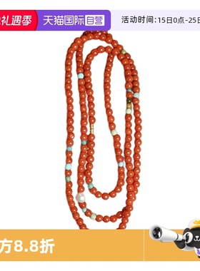 【自营】daisy beauty满色满肉南红小米珠多圈手链绿松石珍珠手串