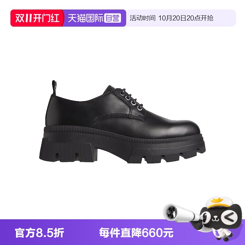 凯文克莱ck牛皮牛津鞋皮鞋单鞋