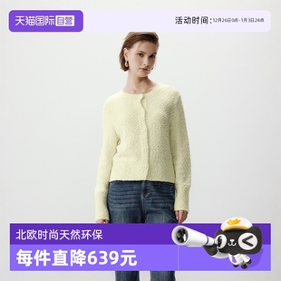 Polo 针织开衫 自营 女士 型长袖 Marc 花纱合体版 商场同款